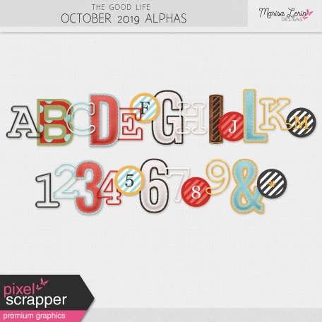 The Good Life: October 2019 Alphas Kit