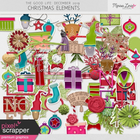 The Good Life: December 2019 Christmas Elements Kit