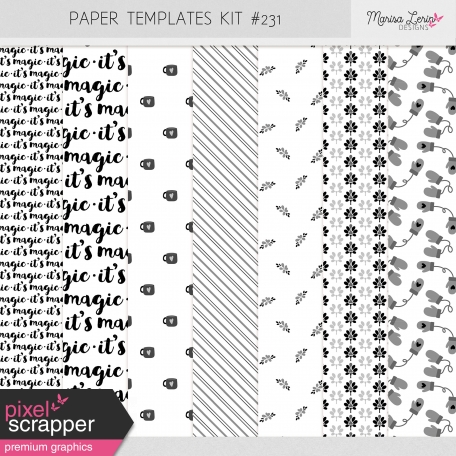 Paper Templates Kit #231