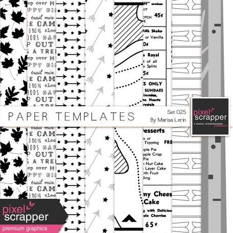 Paper Templates Kit #25