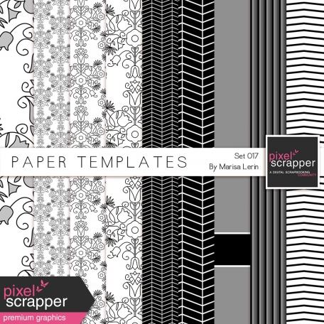 Paper Templates 017 Kit