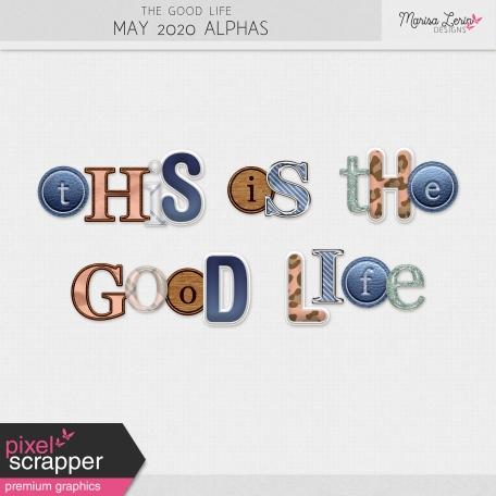 The Good Life: May 2020 Alphas Kit