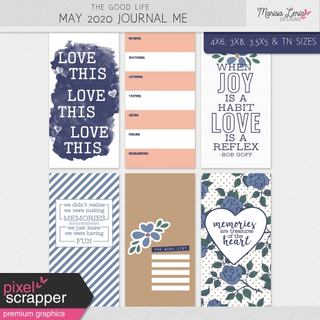 The Good Life: May 2020 Journal Me Kit