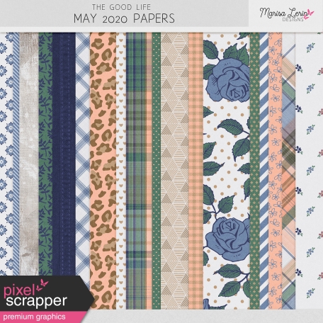 The Good Life: May 2020 Papers Kit