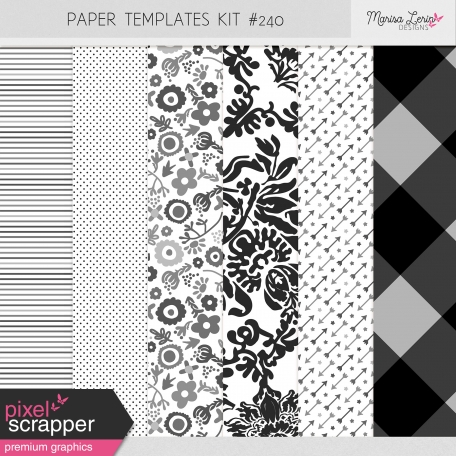 Paper Templates Kit #240