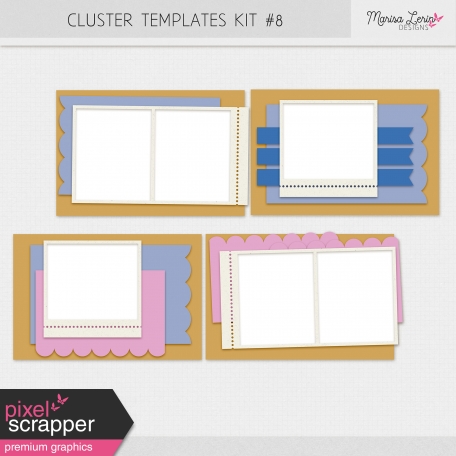 Pocket Cluster Templates Kit #8