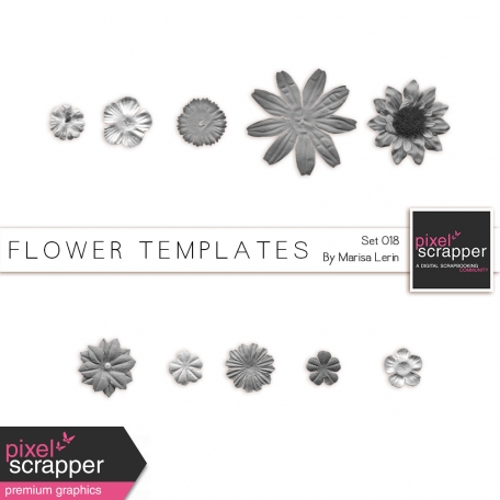 Flower Templates Kit #18