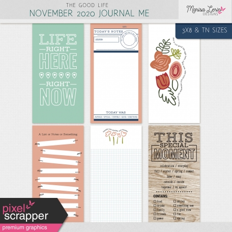 The Good Life: November 2020 Journal Me Kit