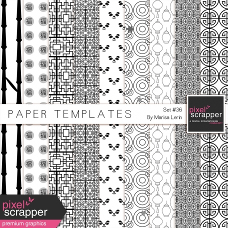 Paper Templates Kit #36