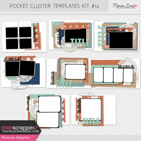 Pocket Cluster Templates Kit #14