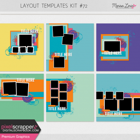 Layout Templates Kit #72