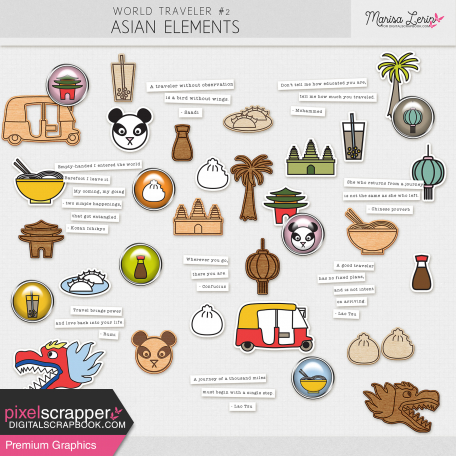 Asian Elements Kit