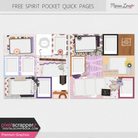 Free Spirit Pocket Quick Pages Kit