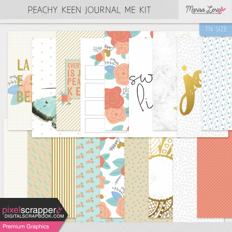 Peachy Keen Journal Me Kit