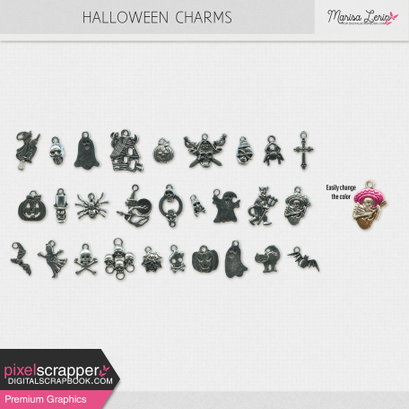 Halloween Charms Kit