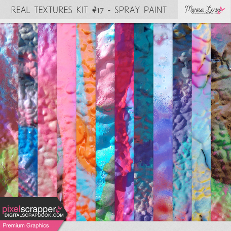 Real Textures Kit #17 - Spray Paint
