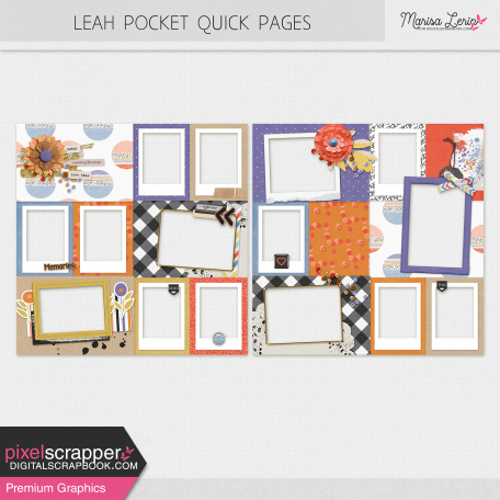 Leah Pocket Quick Pages Kit
