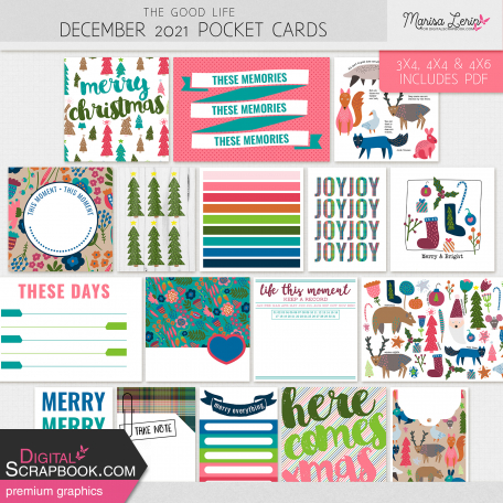 The Good Life: December 2021 Pocket Cards Kit