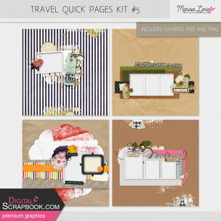 Travel Quick Pages Kit #5