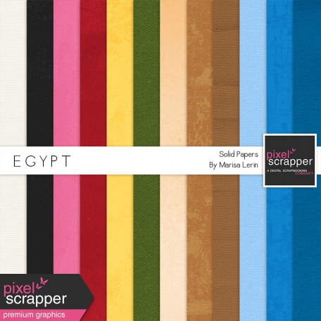 Egypt Solid Paper Kit