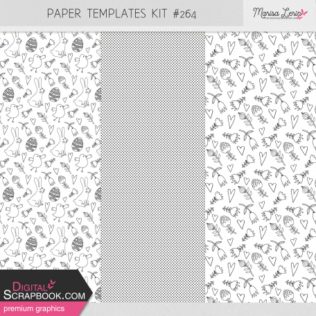 Paper Templates Kit #264
