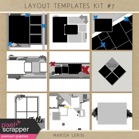 Layout Templates Kit #7