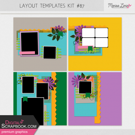 Layout Templates Kit #87