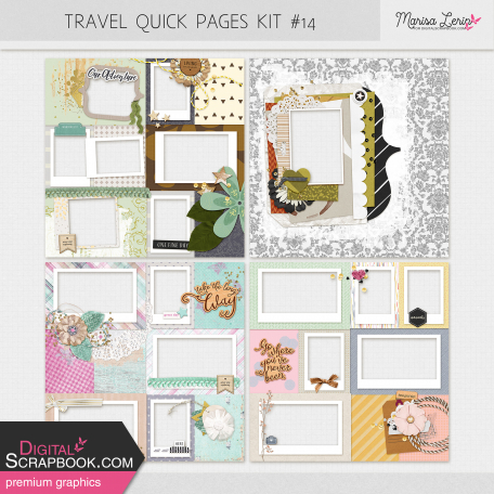 Travel Quick Pages Kit #14