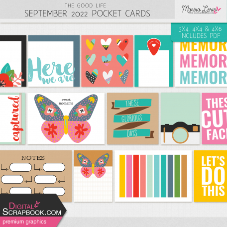 The Good Life: September 2022 Pocket Cards Kit