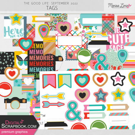 The Good Life: September 2022 Tags Kit