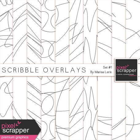 Scribble Overlays Kit #1