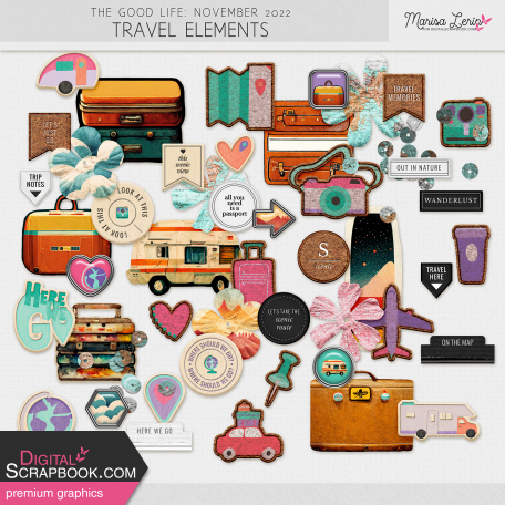 The Good Life: November 2022 Travel Elements Kit