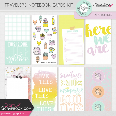 The Good Life: January/February 2023 TN Cards Kit