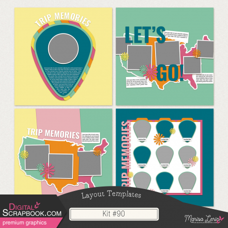 Layout Templates Kit #90