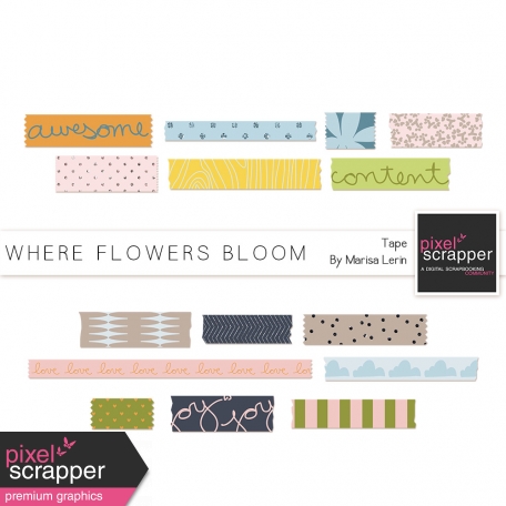 Where Flowers Bloom Tape Kit