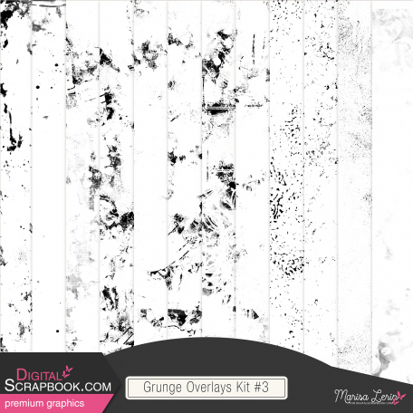 Grunge Overlays #3 Kit