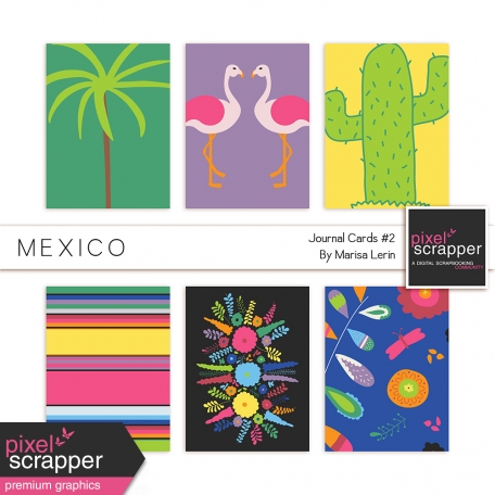 Mexico Journal Cards Kit #2