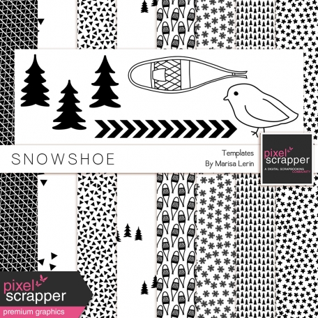 Snowshoe Templates Kit