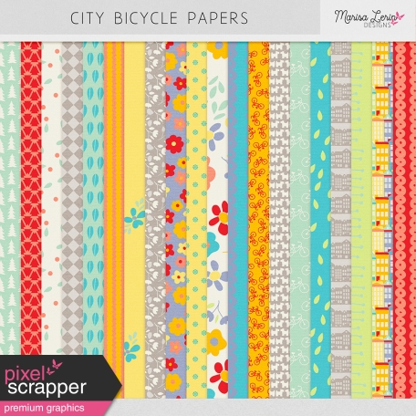 City Bicycle Papers Kit