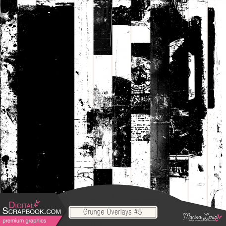 Grunge Overlays #5 Kit