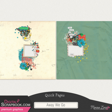 Away We Go Quick Pages Kit