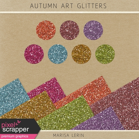 Autumn Art Glitter Kit