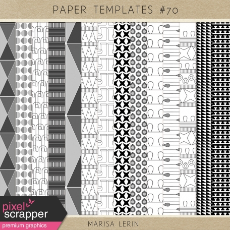 Paper Templates Kit #70