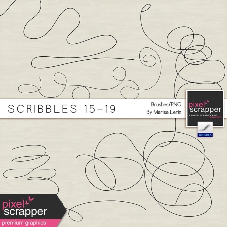 Scribbles 15 - 19  Kit