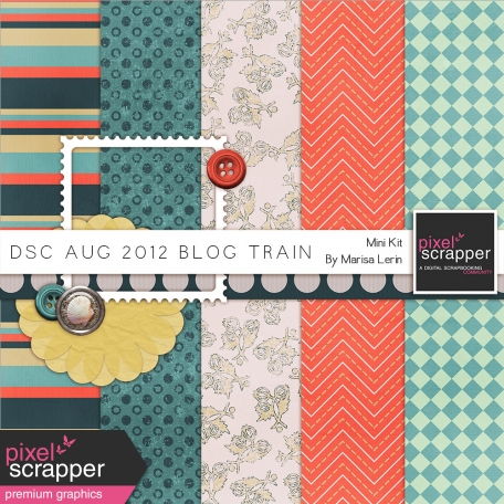 DSC August 2012 Blog Train Kit