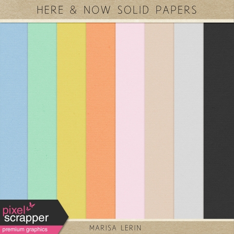 Here & Now Papers Kit #5 - Solids