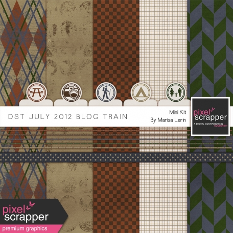 DST July 2012 Blog Train Kit