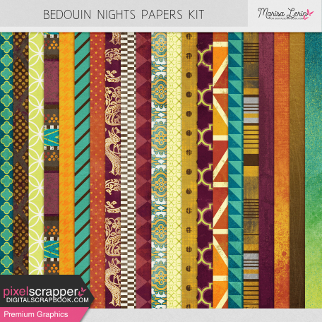 Bedouin Nights Papers Kit