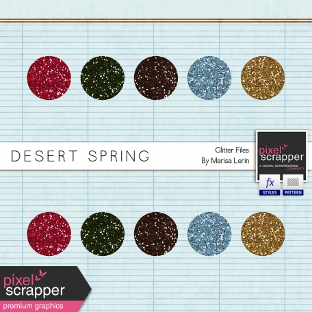 Desert Spring Glitters Kit