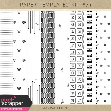 Paper Templates Kit #79